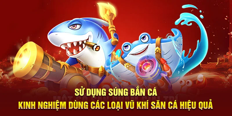 Sử Dụng Súng Bắn Cá - Kinh Nghiệm Dùng Vũ Khí Săn Cá