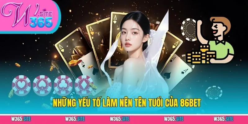 86BET - Khám Phá Nhà Cái Đang Nổi Lên Trong Năm 2025 3 Những yếu tố làm nên tên tuổi của 86BET